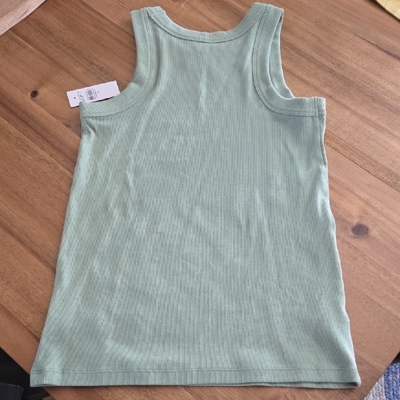 LOFT Sage Ribbed Knit Tank - Picture 4 of 5